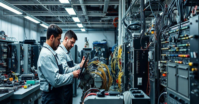 Manutenção Eletrônica Industrial Eficiente